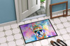 French Bulldog Hippie Dawg Doormat 24H X 36W DAC2505 product image at NuMercy 4