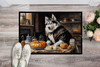 Siberian Husky Fall Kitchen Pumpkins Doormat 24H X 36W DAC1817 product image at NuMercy 2