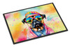 Pug Hippie Dawg Doormat 24H X 36W DAC2544 product image at NuMercy