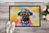 Pug Hippie Dawg Doormat 24H X 36W DAC2544 product image at NuMercy 2