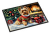 Yorkshire Terrier Cozy Christmas Doormat 24H X 36W DAC2768 product image at NuMercy