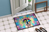 French Bulldog Hippie Dawg Doormat 24H X 36W DAC2508 product image at NuMercy 4