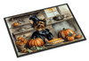 Yorkie Fall Kitchen Pumpkins Doormat 24H X 36W DAC1824 product image at NuMercy