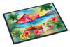 Hawaii Hawaiian Hibiscus in Watercolor Doormat 24H X 36W DAC1643 product image at NuMercy