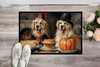 Golden Retriever Fall Kitchen Pumpkins Doormat 24H X 36W DAC1775 product image at NuMercy 2