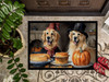 Golden Retriever Fall Kitchen Pumpkins Doormat 24H X 36W DAC1775 product image at NuMercy 3