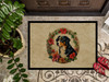 Appenzeller Sennenhund Christmas Flowers Doormat 24H X 36W product image at NuMercy 3