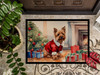 Norwich Terrier Cozy Christmas Doormat 24H X 36W product image at NuMercy 3