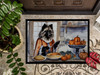 Keeshond Fall Kitchen Pumpkins Doormat 24H X 36W product image at NuMercy 3