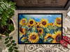 Sunflowers in Watercolor Doormat 24H X 36W DAC1610 product image at NuMercy 3