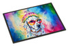 Dalmatian Hippie Dawg Doormat 24H X 36W DAC2501 product image at NuMercy