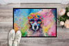 Poodle Hippie Dawg Doormat 24H X 36W product image at NuMercy 2