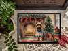 Silky Terrier Cozy Christmas Doormat 24H X 36W product image at NuMercy 3