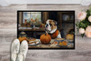 English Bulldog Fall Kitchen Pumpkins Doormat 24H X 36W DAC1756 product image at NuMercy 2