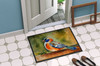Mandarin Duck Doormat 24H X 36W product image at NuMercy 4