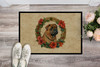Shar Pei Christmas Flowers Doormat 24H X 36W product image at NuMercy 2