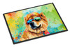 Chow Chow Hippie Dawg Doormat 24H X 36W DAC2490 product image at NuMercy