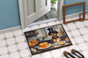 Border Terrier Fall Kitchen Pumpkins Doormat 24H X 36W DAC1745 product image at NuMercy 4