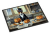 Basenji Fall Kitchen Pumpkins Doormat 24H X 36W product image at NuMercy