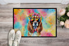 Cavalier Spaniel Hippie Dawg Doormat 24H X 36W DAC2486 product image at NuMercy 2