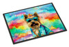 Cairn Terrier Hippie Dawg Doormat 24H X 36W DAC2479 product image at NuMercy