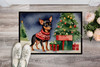 Miniature Pinscher Cozy Christmas Doormat 24H X 36W DAC2706 product image at NuMercy 2