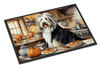 Bearded Collie Fall Kitchen Pumpkins Doormat 24H X 36W DAC1734 product image at NuMercy