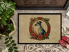 Greyhound Christmas Flowers Doormat 24H X 36W product image at NuMercy 3