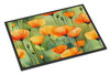 California California Poppies in Watercolor Doormat 24H X 36W DAC1630 product image at NuMercy