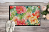 Indiana Peonies in Watercolor Doormat 24H X 36W DAC1649 product image at NuMercy 2