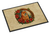 Chow Chow Christmas Flowers Doormat 24H X 36W DAC2344 product image at NuMercy