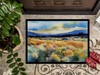 Nevada Sagebrush in Watercolor Doormat 24H X 36W DAC1684 product image at NuMercy 3