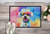 Bichon Frise Hippie Dawg Doormat 24H X 36W DAC2462 product image at NuMercy 2