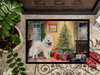 Samoyed Cozy Christmas Doormat 24H X 36W product image at NuMercy 3