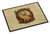 Labrador Retriever Christmas Flowers Doormat 24H X 36W DAC2388 product image at NuMercy