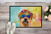Cairn Terrier Hippie Dawg Doormat 24H X 36W DAC2480 product image at NuMercy 2