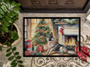 Norwegian Elkhound Cozy Christmas Doormat 24H X 36W DAC2712 product image at NuMercy 3