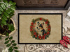 Corgi Christmas Flowers Doormat 24H X 36W DAC2348 product image at NuMercy 3