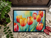 Tulips in Watercolor Doormat 24H X 36W DAC1619 product image at NuMercy 3