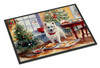 American Eskimo Christmas Cookies Doormat 24H X 36W DAC3716 product image at NuMercy