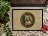 Westie Christmas Flowers Doormat 24H X 36W DAC2445 product image at NuMercy 3