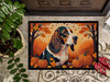Basset Hound Fall Doormat 24H X 36W product image at NuMercy 3
