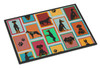 Lots of Doberman Pinscher Doormat 24H X 36W product image at NuMercy