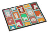 Lots of Bichon Frise Doormat 24H X 36W product image at NuMercy