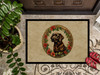 Labrador Retriever Christmas Flowers Doormat 24H X 36W DAC2387 product image at NuMercy 3