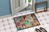 Lots of Black and Silver German Shepherd Doormat 24H X 36W product image at NuMercy 4