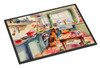 Airedale Terrier Christmas Cookies Doormat 24H X 36W DAC3707 product image at NuMercy