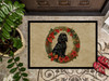 Cocker Spaniel Christmas Flowers Doormat 24H X 36W DAC2345 product image at NuMercy 3
