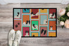 Lots of Black and White Papillon Doormat 24H X 36W product image at NuMercy 2