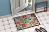 Lots of Fawn Pug Doormat 24H X 36W product image at NuMercy 4